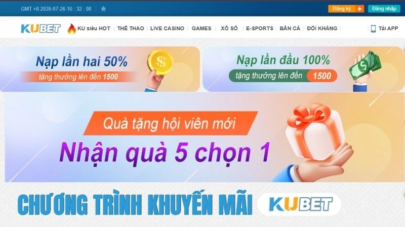 Khuyến mãi KUBET 2026 với các ưu đãi và phần thưởng mới nhất